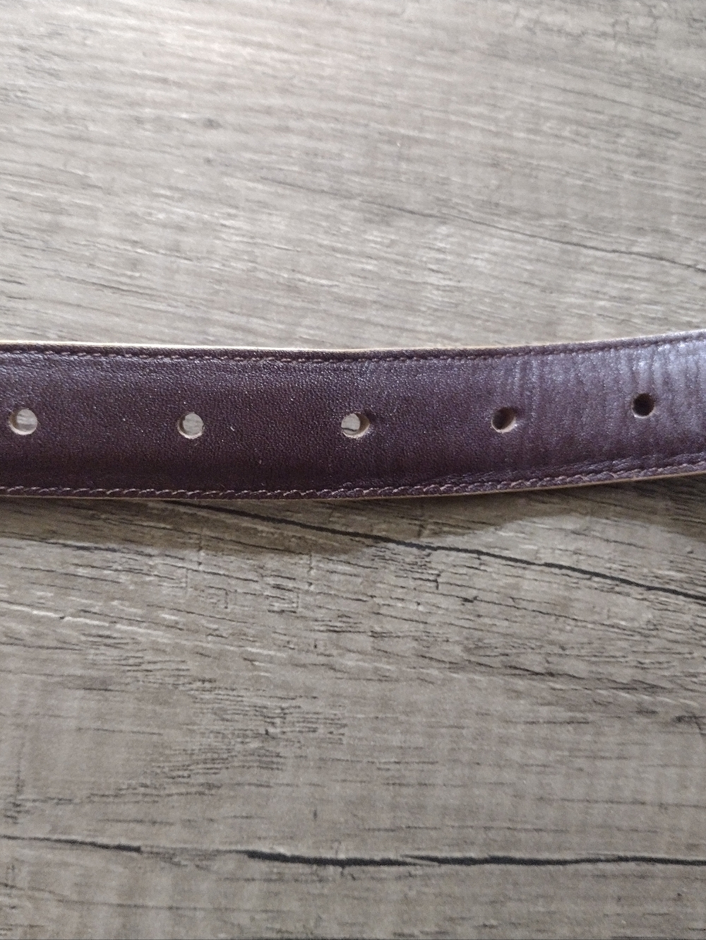 Vintage Coach Calfskin Belt Style 8567 Tan with Silver Tone Buckle Size XL - Picture 6 of 9